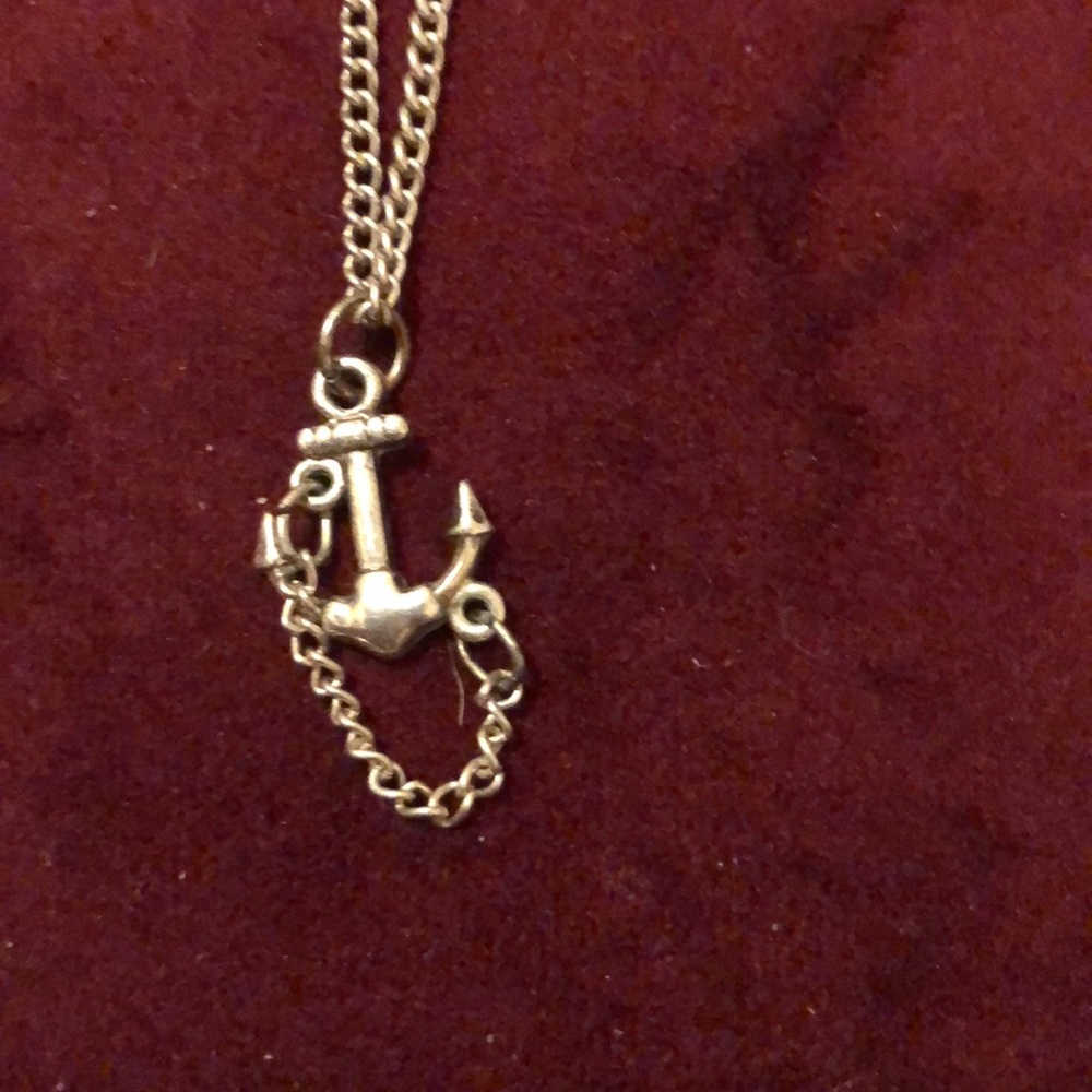 Nautical Inspired nickel necklace